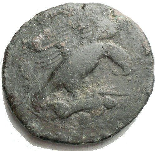 Sicilië, Akragas. Tetras c. 425-406 BC  (Zonder Minimumprijs)