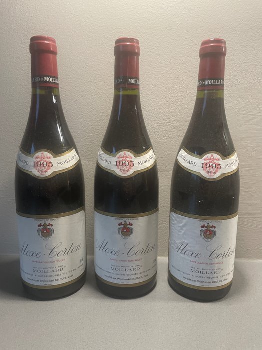 1995 Thomas Moillard - Aloxe-Corton - 3 Bottles (0.75L)