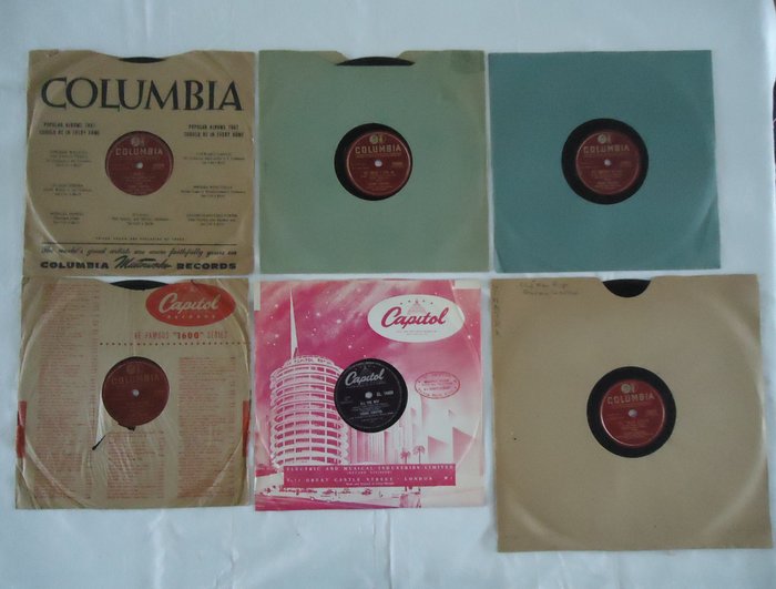 Frank Sinatra - Flere titler - 78 RPM skjellakk innspilling - 1945