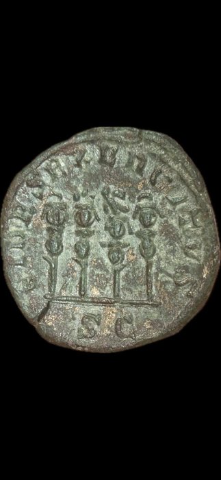 罗马帝国. 菲利普一世（公元224-249）. Sestertius Rome  (没有保留价)