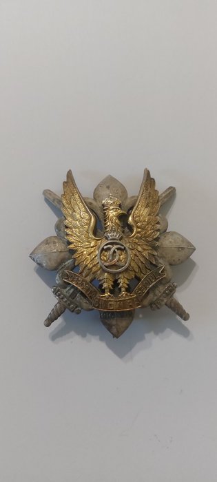 Rumänien - Märke - War Badge Of the Scouts 1935 model Carol II - 1800-talets mitt