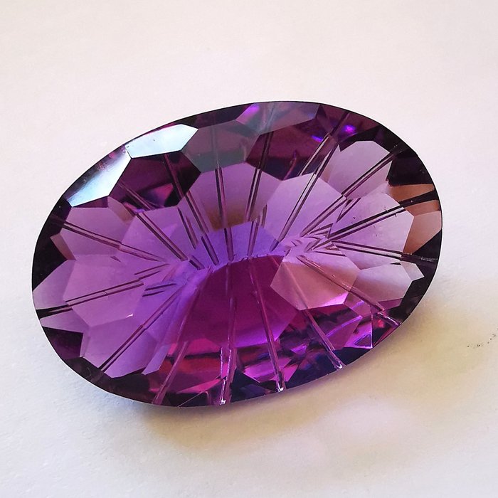 濃紫/活力紫 紫水晶 - 23.32 ct
