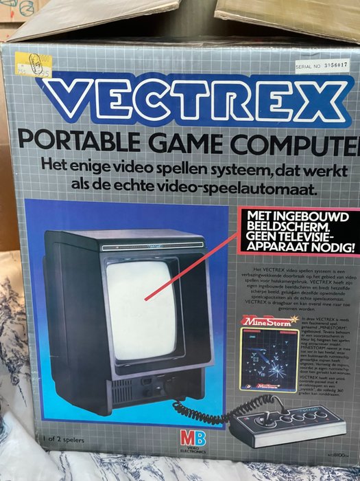 Milton Bradley - Vectrex - 電子遊戲機 - 帶原裝盒