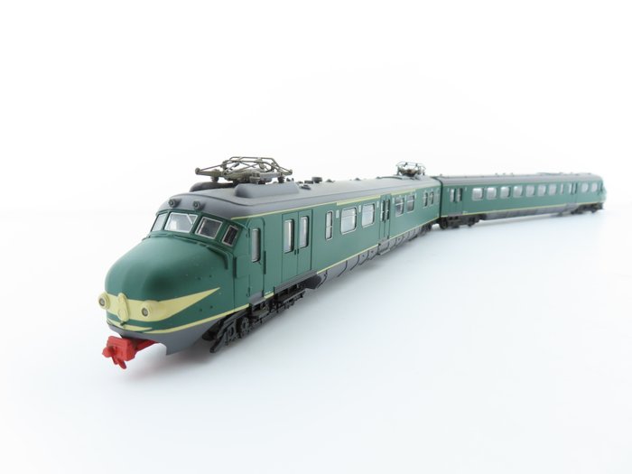 Piko H0轨 - 57520 - 火车单元 (1) - 2 件套电动火车套装 Mat '54，“Hondekop” - NS