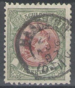 Holandia 1896 - Księżniczka Wilhelmina - NVPH 48