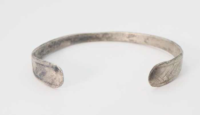 romano-celta Plata Bracelet  (Sin Precio de Reserva)