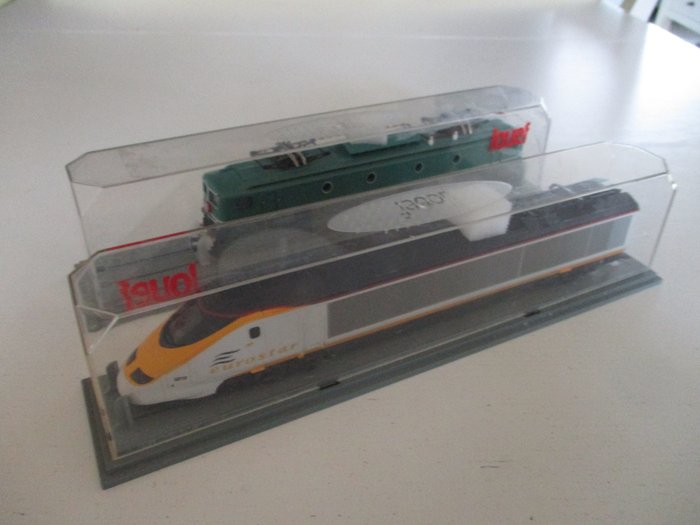 Jouef H0 - 8950/8445 - Locomotivă machetă tren (2) - Eurostar și CC 7107 - SNCF