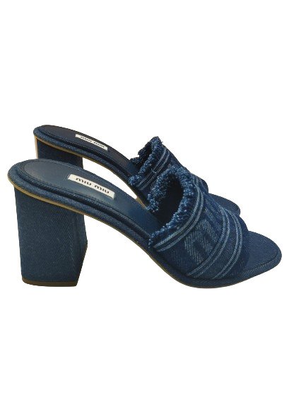 Miu Miu - Sandales à talon - Taille : Shoes / EU 40