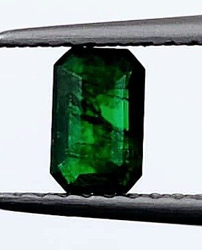 mörkgrön Smaragd - 0.36 ct