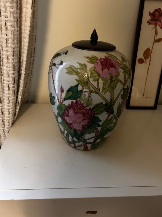 Vase - Keramik - Kina  (Ingen mindstepris)