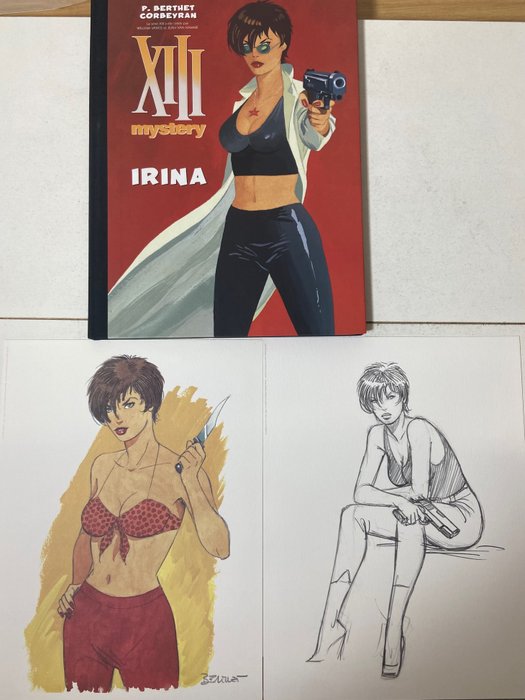 XIII T2 - Irina + 2x ex-libris - C - 1 Album - 限量版和编号版 - 2009