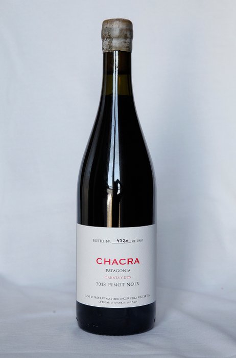 2018 Bodega Chacra - Treinta y Dos - 内格罗 - 1 Bottle (0.75L)