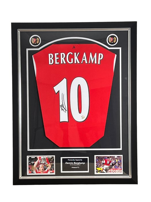 Arsenal - 超级联赛 - Dennis Bergkamp - 足球衫
