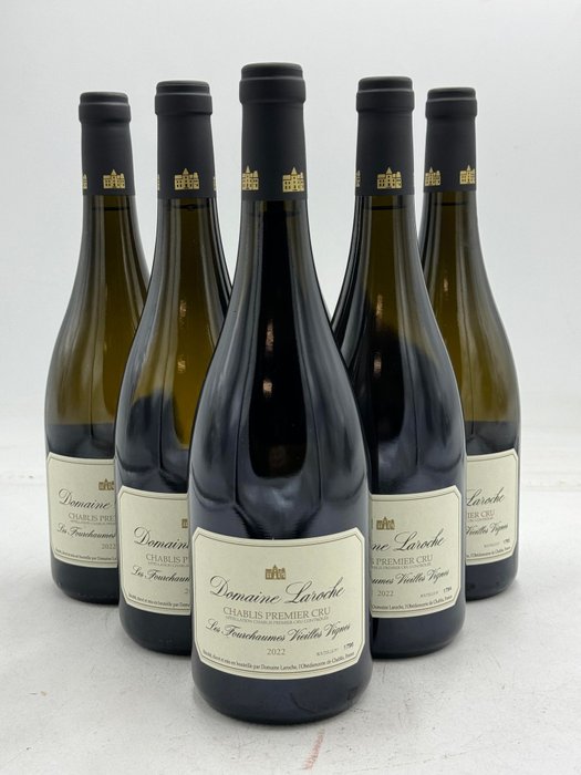 2022 Chablis 1° Cru "Les Fourchaumes" Vieilles Vignes - Domaine Laroche - Chablis - 6 Botellas (0,75 L)
