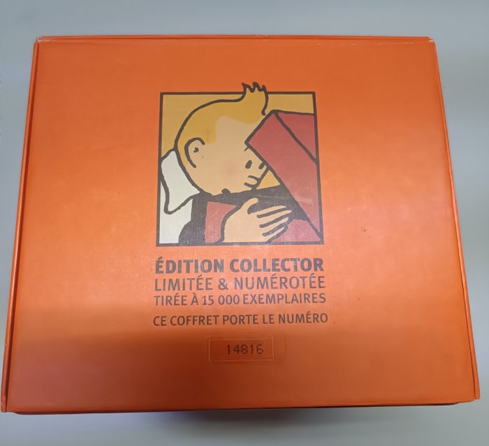 Tintin dobozszámú DVD-k - teljes készlet - citel/elipsan!me - 2004