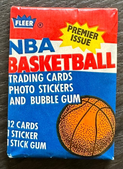 1986 - Fleer - NBA Basketball - 1 Pack
