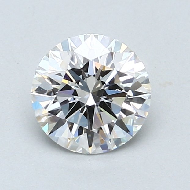 1 pcs Diamante - 1.07 ct - Redondo, Brilhante - E - VS1