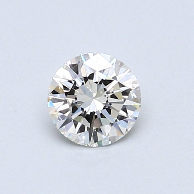 1 pcs Diamant - 0.48 ct - Rund, lysande - G - VVS1