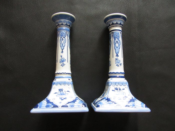 De Porceleyne Fles, Delft - 燭台 (2) - 陶器