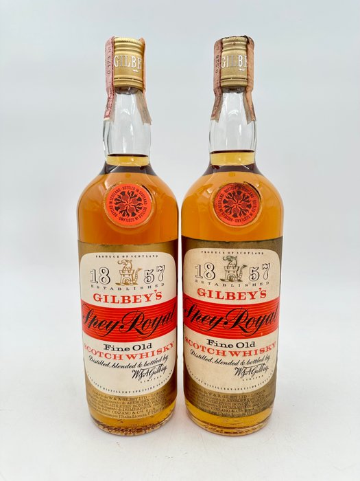 Gilbey's - Spey Royal  - b. 1960er Jahre - 75 cl - 2 flaschen