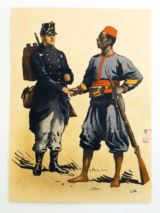 Louis Abry - Grandes Fêtes Militaires / Grote Militaire feesten Stad Antwerpen - Década de 1890