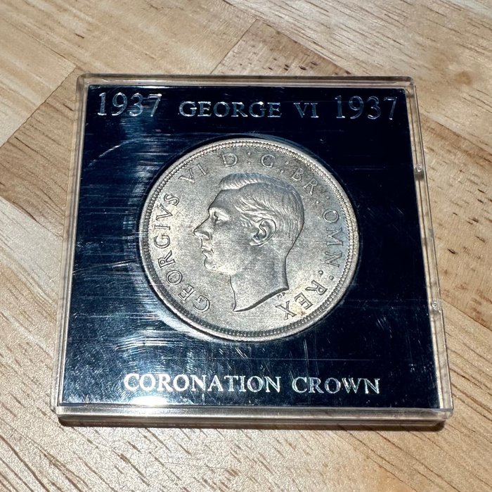 Storbritannien. Georg VI av Storbritannien (1936-1952). Crown 1937  (Utan reservationspris)