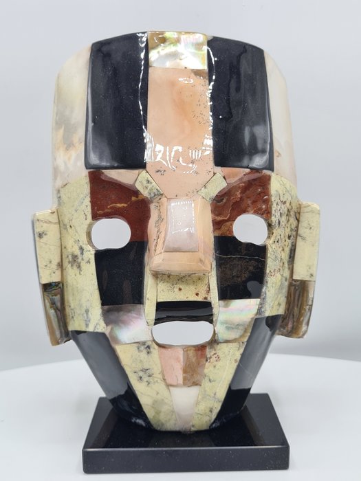 Mask - Azteken/Maya - Mexiko - Kostenloser Versand - 1980-1990 