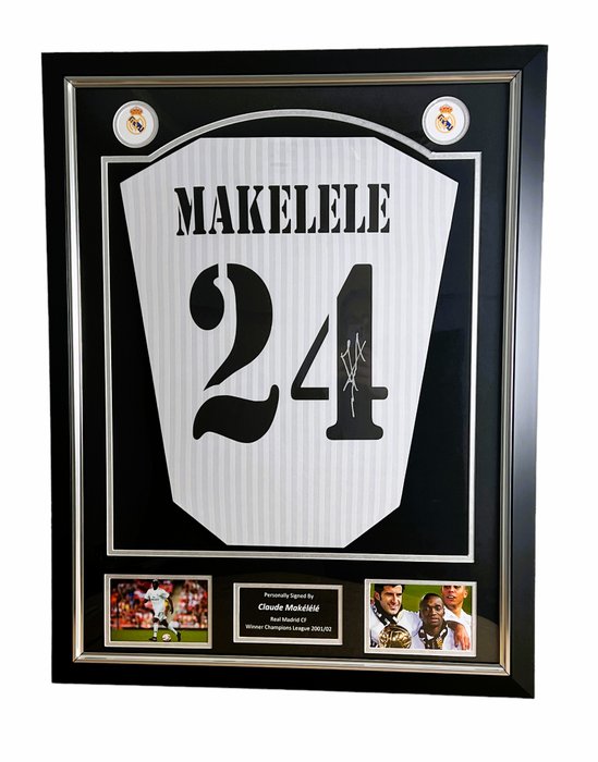 Real Madrid - Europæiske fodboldliga - Claude Makelele - Basketballtrøje