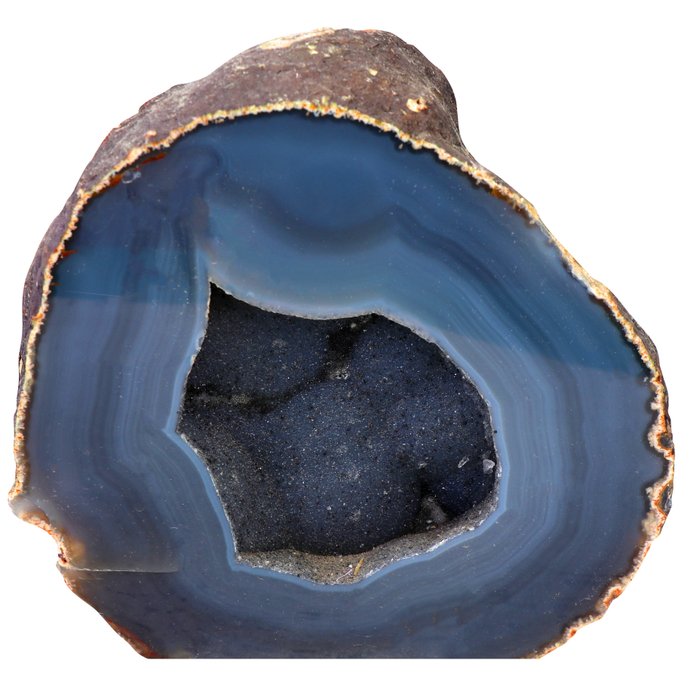 Fara Rezerva - Agat Natural - 17x17x5 cm Geodă- 2.6 kg