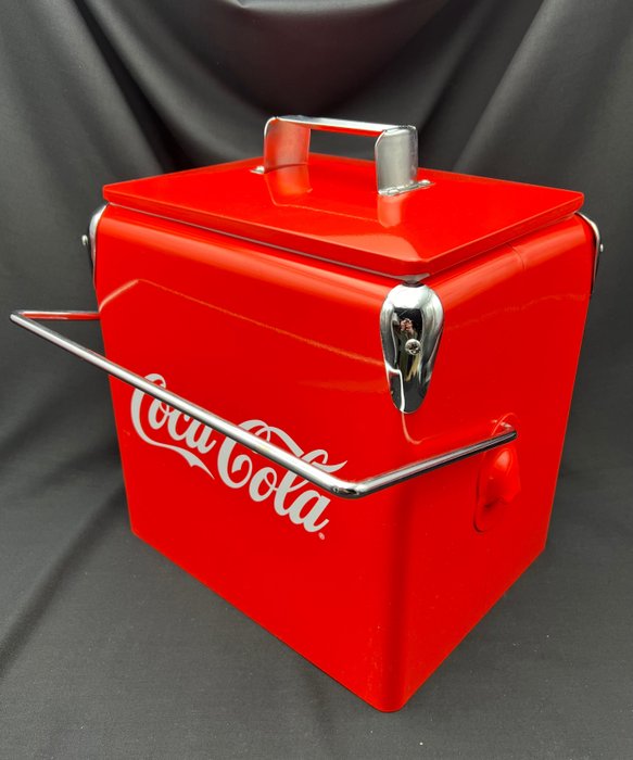Coca Cola Glacière Coca Cola vintage - 冷却器 -  复古的 - 金属