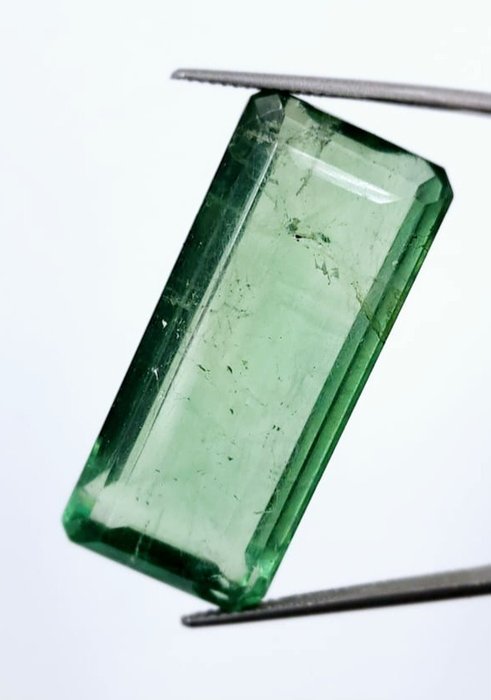 vert jaunâtre Fluorine - 65.67 ct