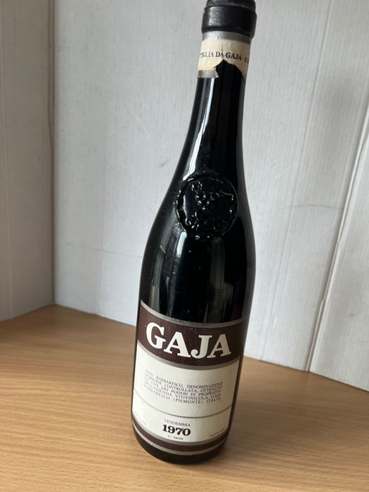1970 Gaja - Barbaresco - 1 Butelki (0,72 l)