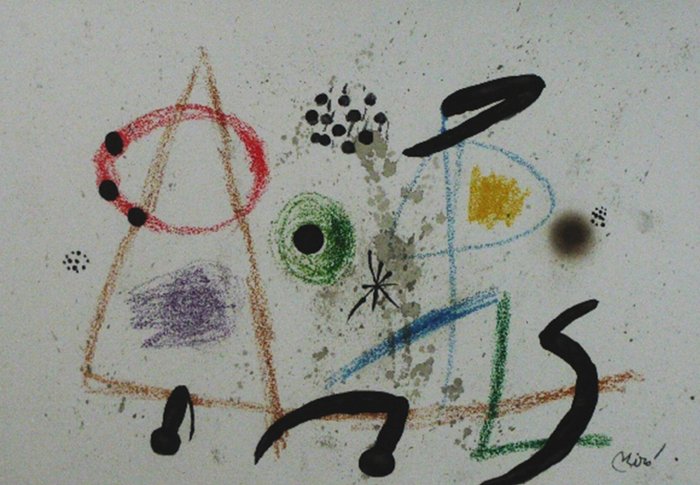 Joan Miro (1893-1983) - Joan Miró - Maravillas con variaciones acrosticas 3