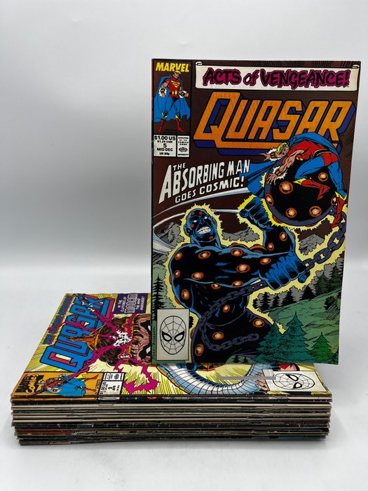 Quasar - Including several Key Issues - 26 Comic - Prima ediție - 1989/1994
