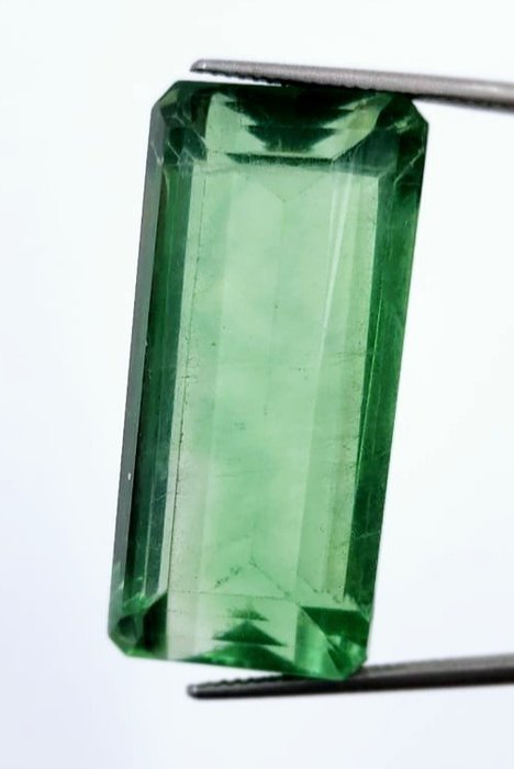 κιτρινωπό πράσινο Φθορίτης - 89.18 ct