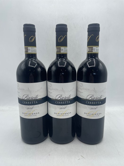 2018 Schiavenza Serralunga D'Alba Cerretta - 巴罗洛 DOCG - 3 Bottles (0.75L)