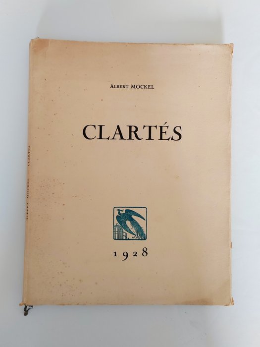 Albert Mockel - Clartés - 1928