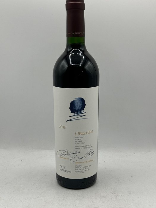2018 Opus One Robert Mondavi Rothschild - Napa Valley - 1 Bottiglia (0,75 litri)