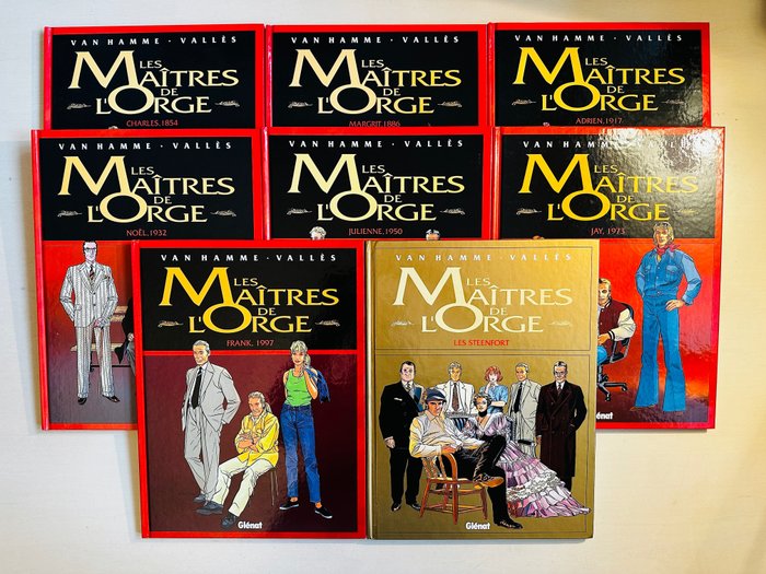 Les Maitres de l'Orge T1 à T8 + bock - Série complète - 8x C - 8 Album - 第一版 - 1992/1999
