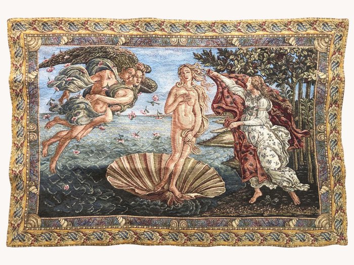 Wenus Botticellego - Gobelin  - 73 cm - 115 cm