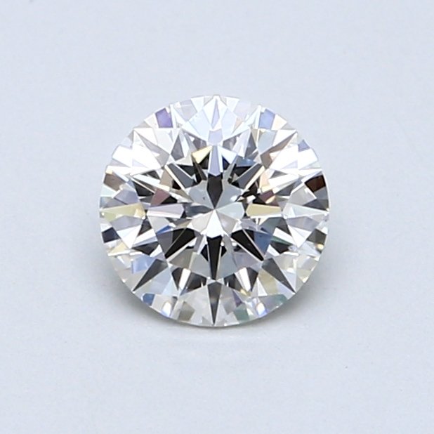 1 pcs Diamond - 0.63 ct - Στρογγυλό, Λαμπρό - H - VS2