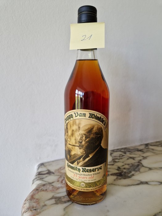 Pappy Van Winkle 15 years old - Family Reserve - Original bottling  - 750 ml