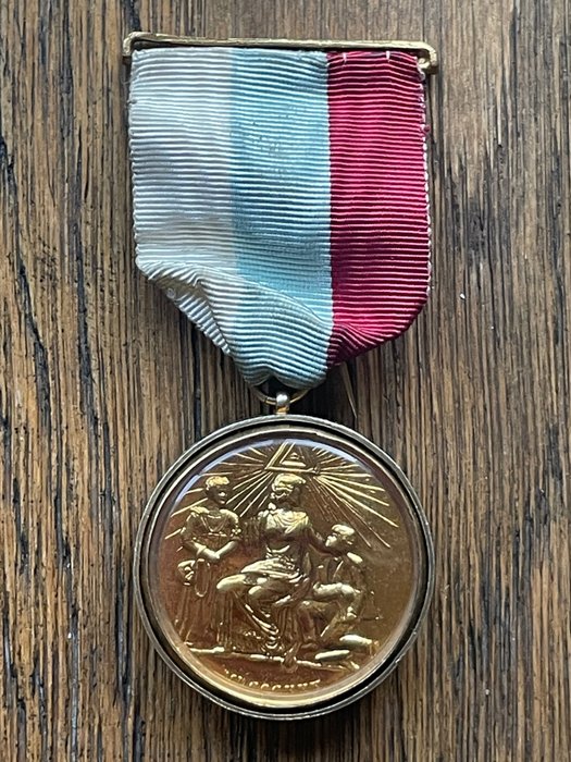 Egyesült Királyság - Érem - Duke of Sussex Grand Master Masonic Jewel Medal 1969 Silver London Hallmark