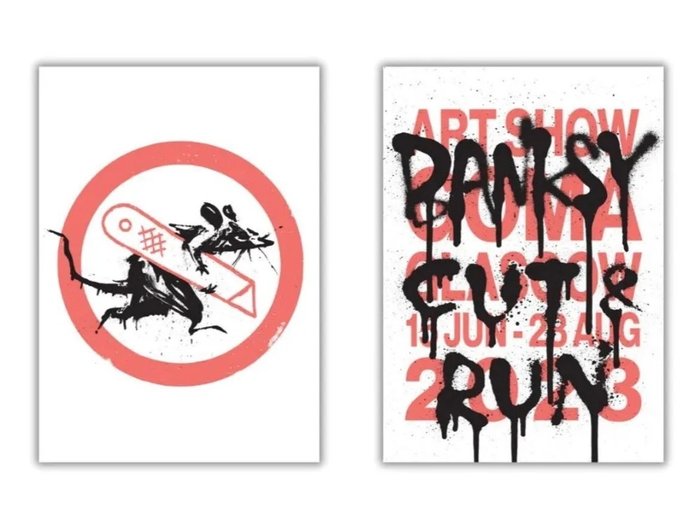 Banksy (Attrib.) - Banksy "Cut and Run"