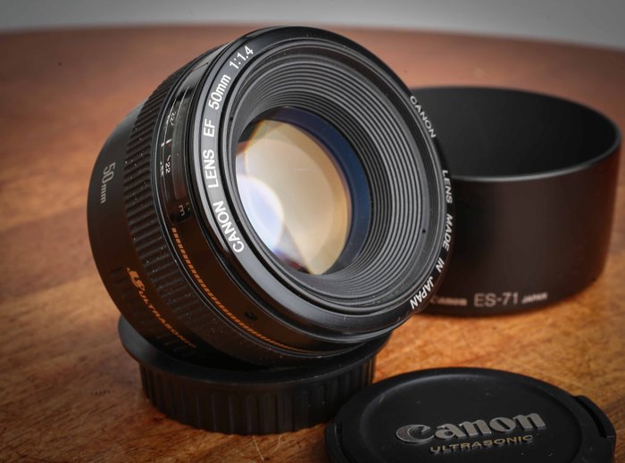 Canon EF 50 mm F/1.4  USM Ultrasonic Teleobiettivo
