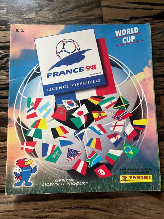 Panini - France 98 World Cup - Ronaldo - 1 Incomplete Album