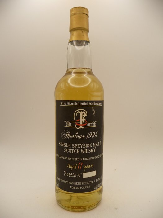 Aberlour 1995 11 years old - The Confidential Collection - Mc. Fornick  - b. 2006  - 70 cl