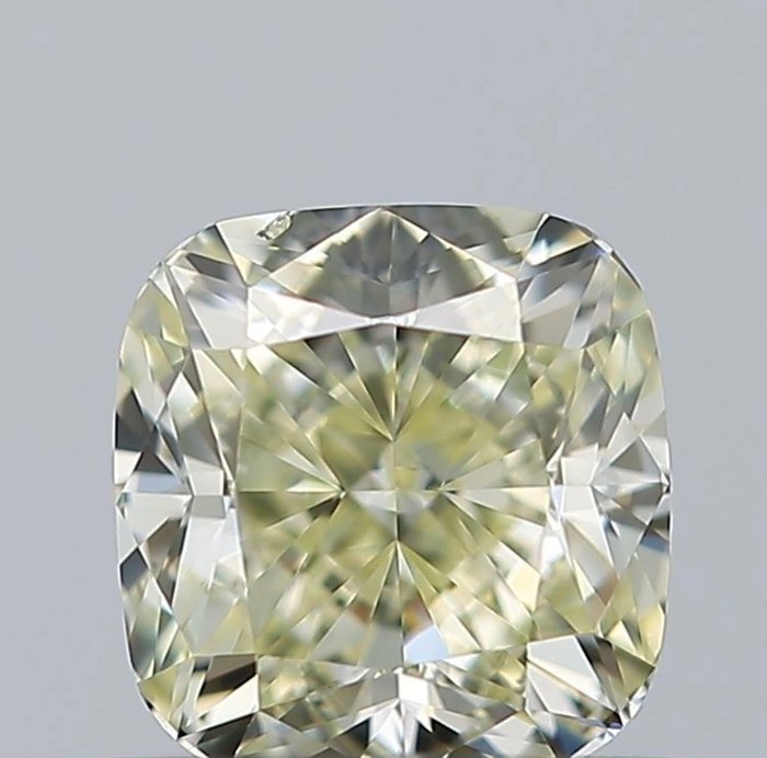 Diamant - 0.51 ct - Brillant, Kissen - S to T Range - SI1