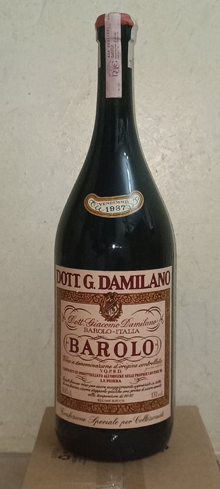 1987 Dott Giacomo Damilano - Barolo, Piemont - 1 Doppelmagnum/Jeroboam (3 l)