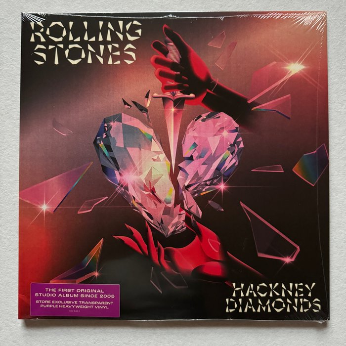 The Rolling Stones - Hackney Diamonds – 180 g – Lila Vinyl - 2023 - Limitierte Auflage